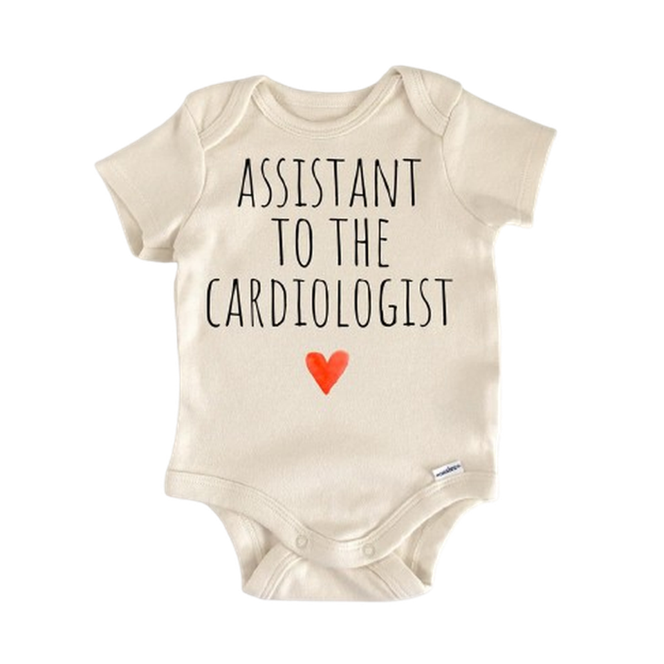 Cardiologist Doctor Heart - Baby Boy Girl Clothes Infant Bodysuit Funny Cute Newborn  Funny Cute Onesie® | North Fork Forager LLC