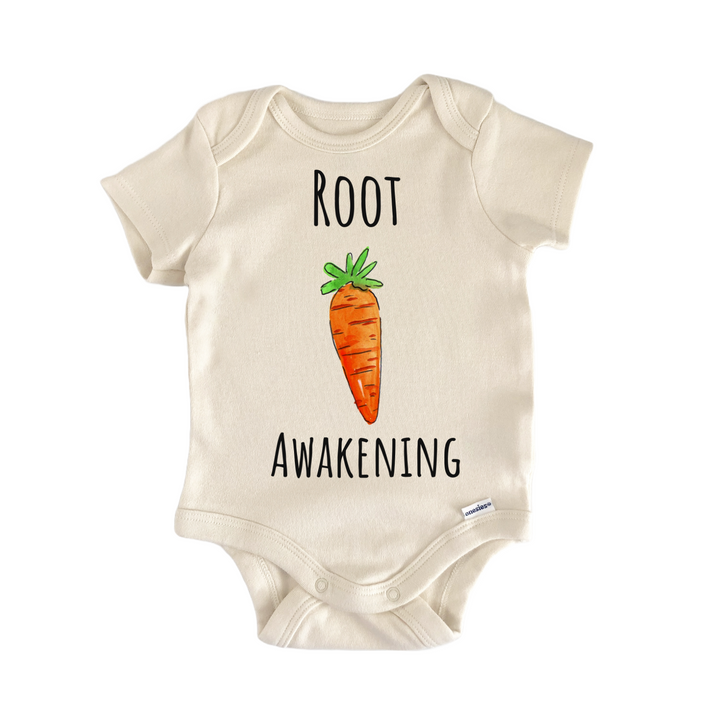 Carrot Vegetable Vegan Root Newborn Gift Baby Onesie®