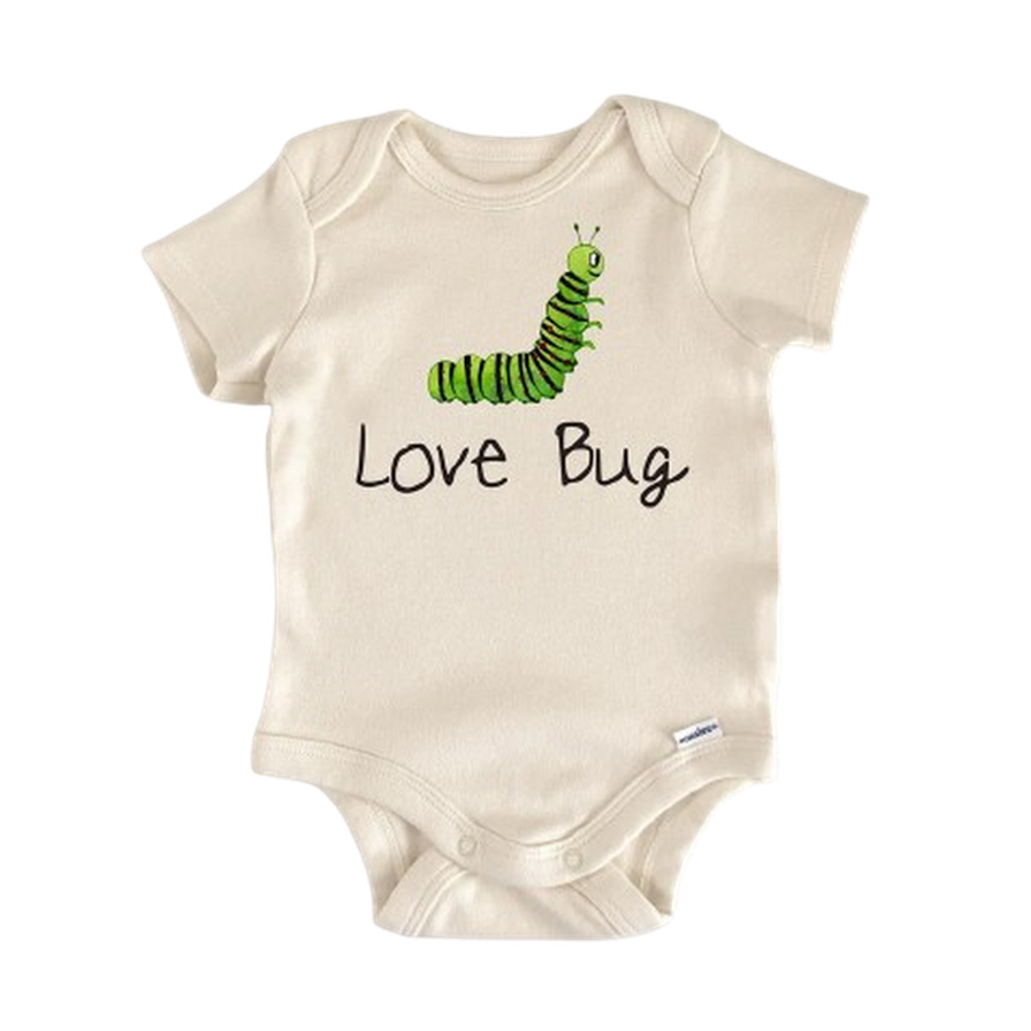 Caterpillar Insect Love Bug - Baby Boy Girl Clothes Infant Bodysuit Funny Cute Newborn  Funny Cute Onesie® | North Fork Forager LLC