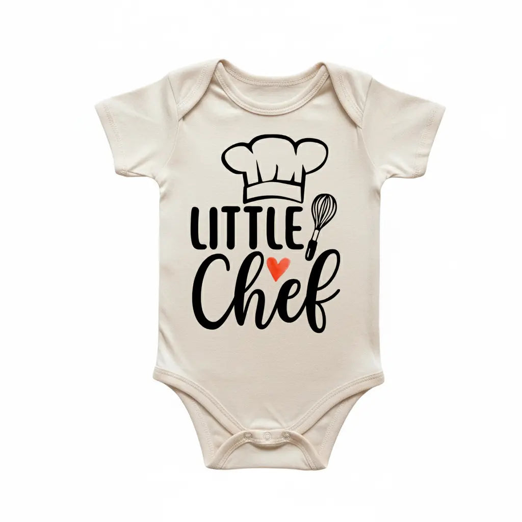 Little Chef  - Baby Boy Girl Clothes Infant Onesie® Funny Cute Newborn GS1  Funny Cute Onesie® | North Fork Forager LLC
