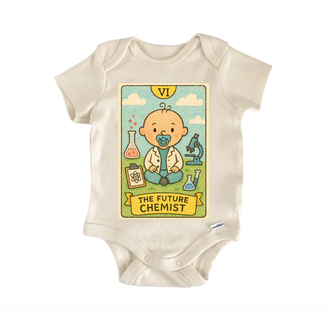 Future Chemist Chemistry - Baby Onesie® GS1  Funny Cute Onesie® | North Fork Forager LLC