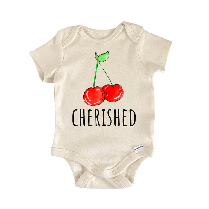 Cherry Cherished Fruit Baby Gift Baby Onesie®