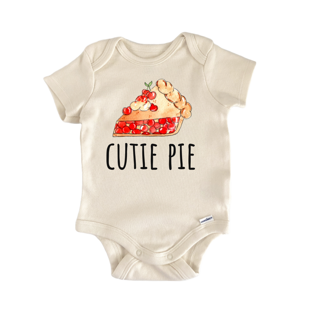 Cherry Cutie Pie Bakery Baby Gift Baby Bodysuit