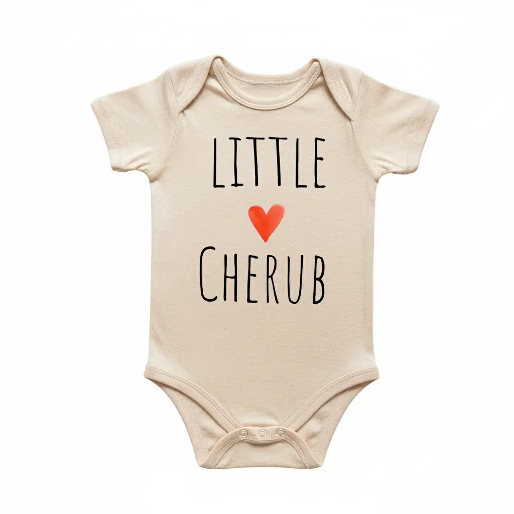 Little Cherub - Baby Boy Girl Clothes Infant Bodysuit Funny Cute Newborn  Funny Cute Onesie® | North Fork Forager LLC