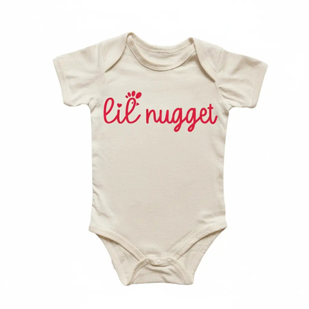 Little Chicken Nugget - Baby Boy Girl Clothes Infant Bodysuit Funny Cute Newborn  Funny Cute Onesie® | North Fork Forager LLC