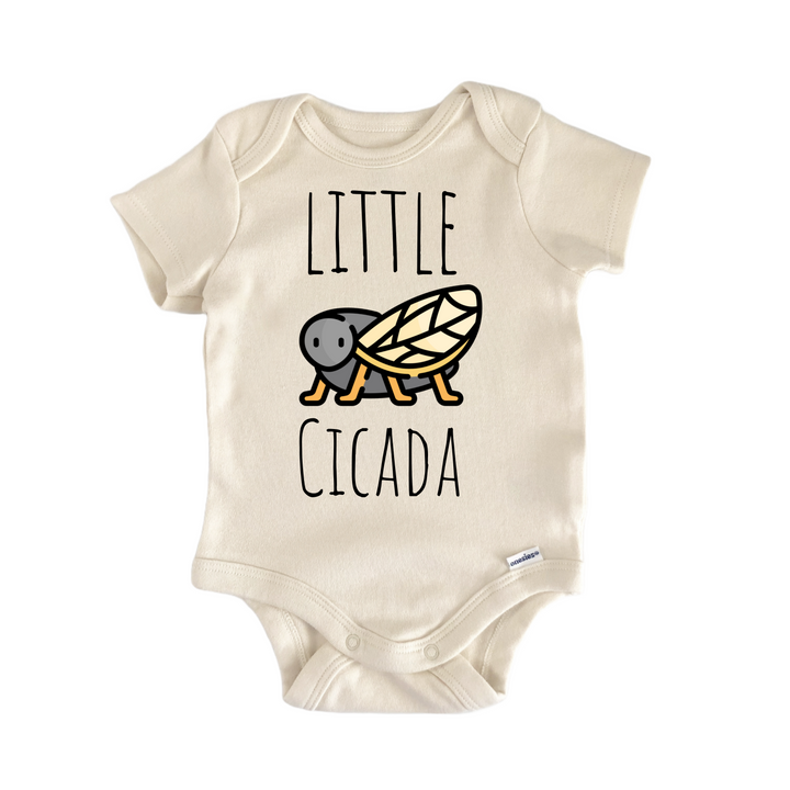 Cicada Love Bug Insect - Baby Bodysuit  Funny Cute Onesie® | North Fork Forager LLC