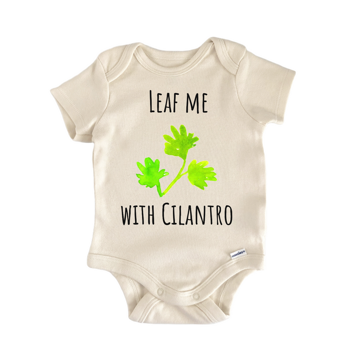 Cilantro Herb Spice Mexican Food Cooking Baby Gift Baby Onesie®