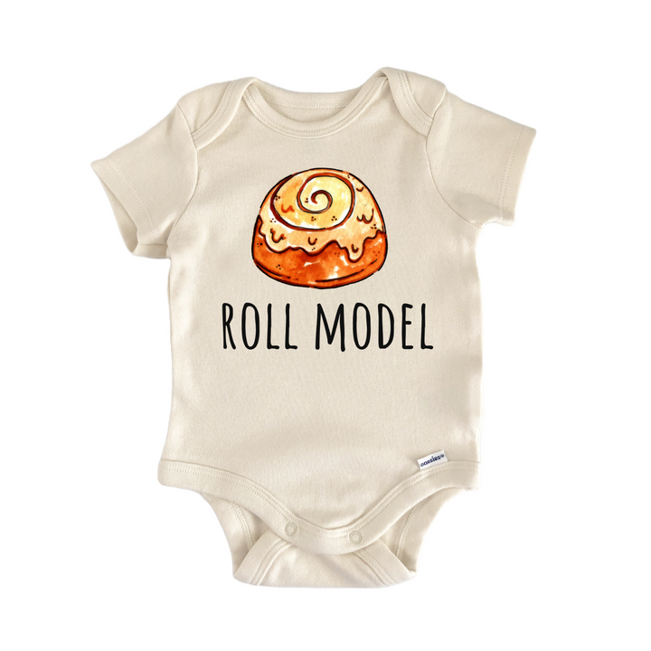 Cinnamon Roll Bakery Foodie Baby Gift Baby Onesie®