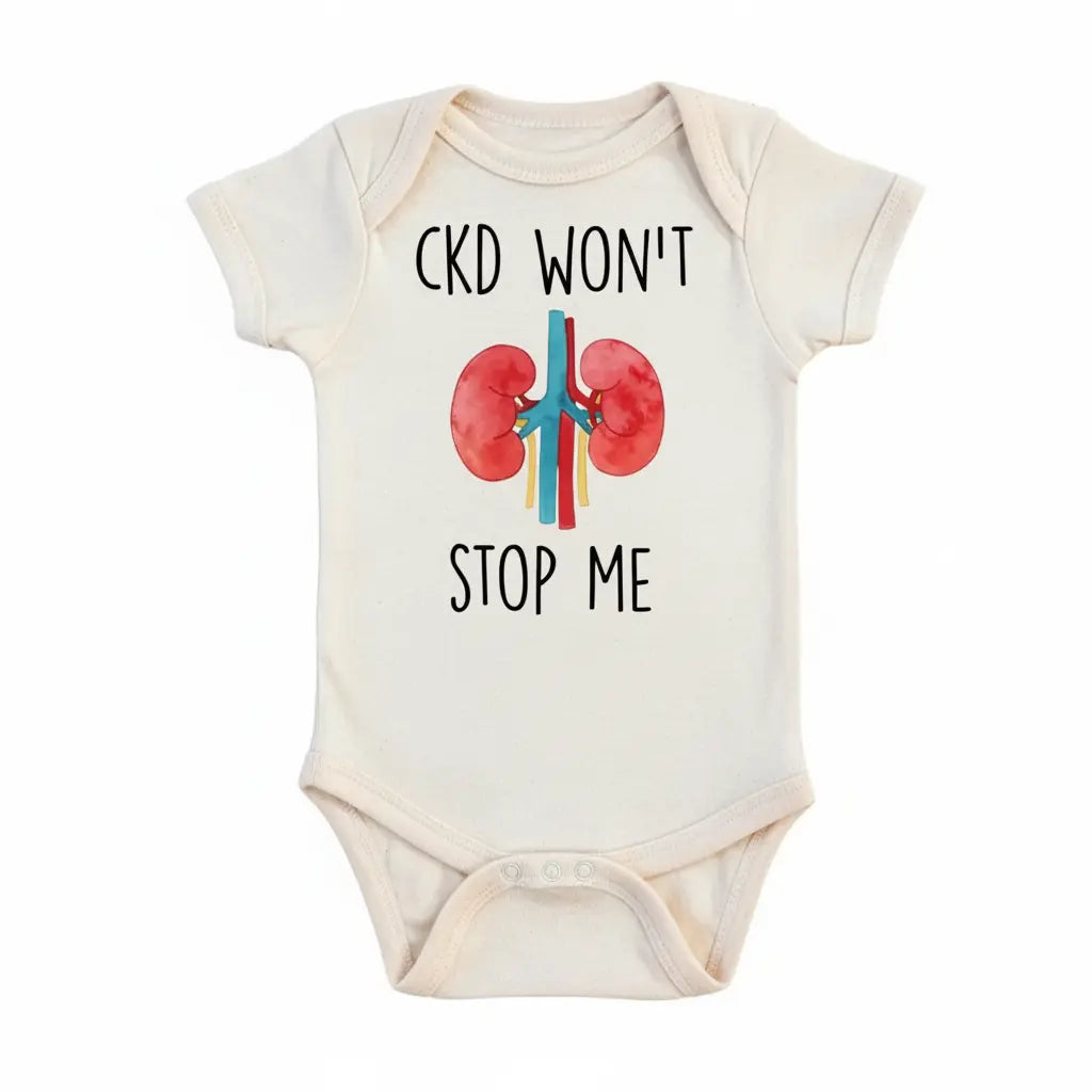 CKD Awareness - Baby Boy Girl Clothes Infant Bodysuit Funny Cute Newborn  Funny Cute Onesie® | North Fork Forager LLC