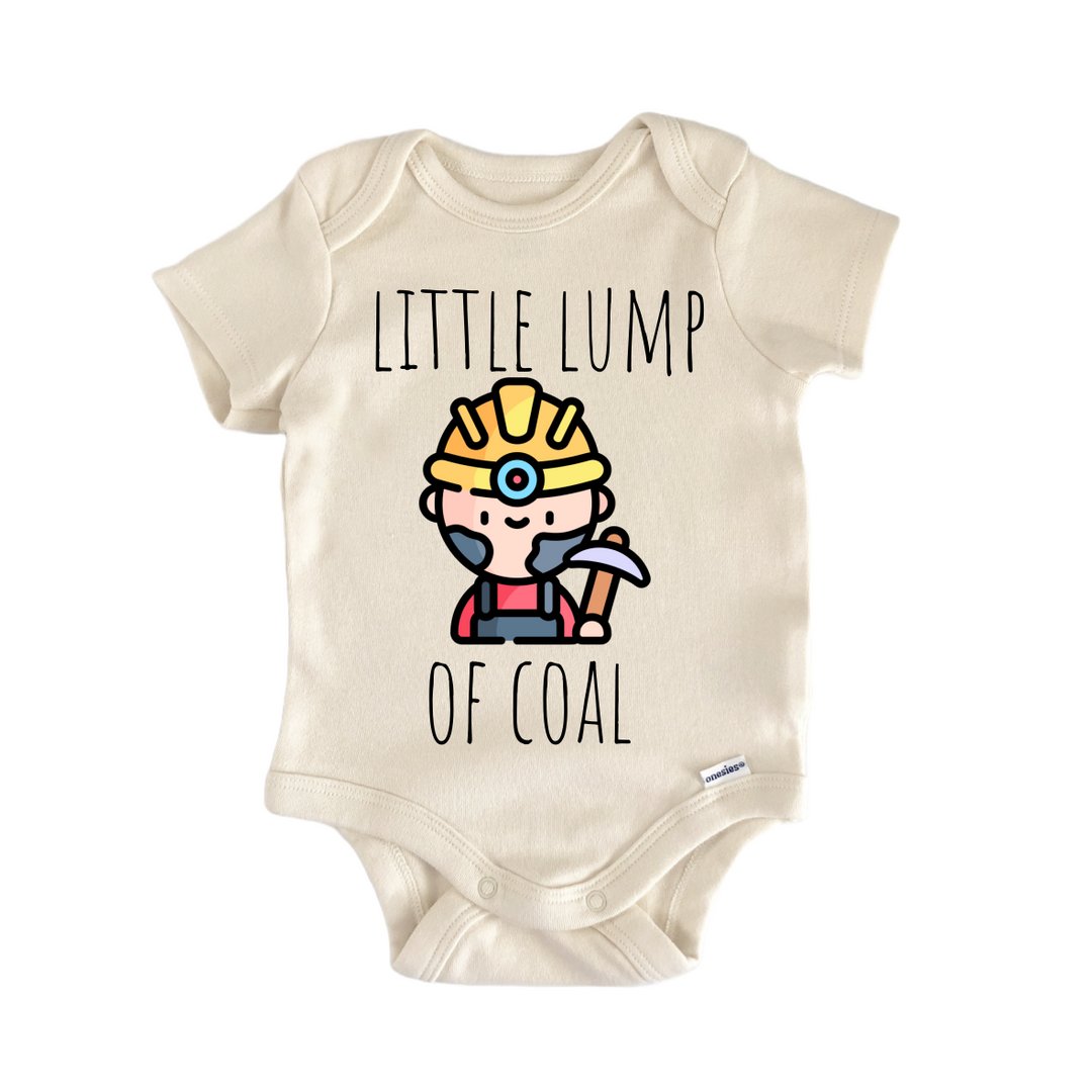 Coal Mining Miner - Baby Bodysuit  Funny Cute Onesie® | North Fork Forager LLC