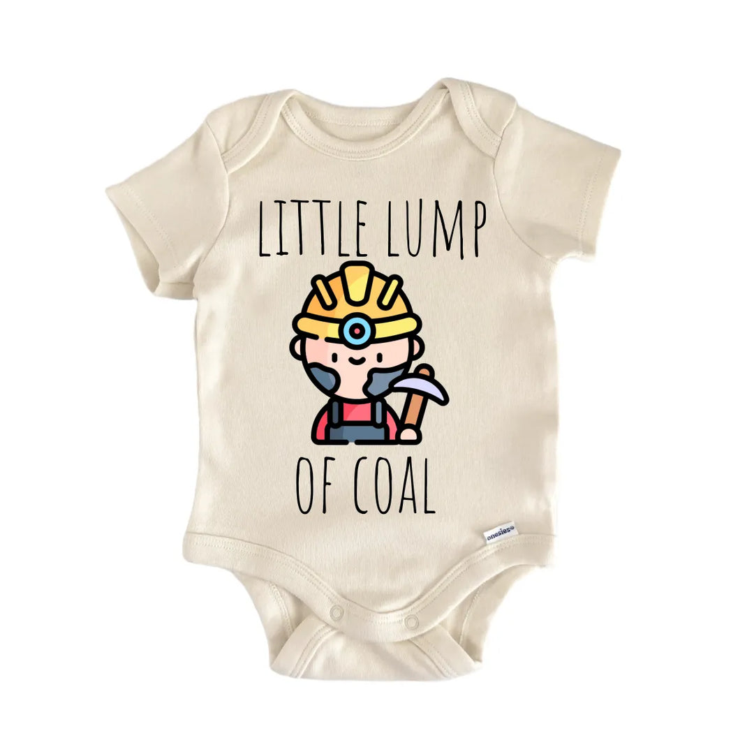 Coal Mining Miner - Baby Bodysuit  Funny Cute Onesie® | North Fork Forager LLC