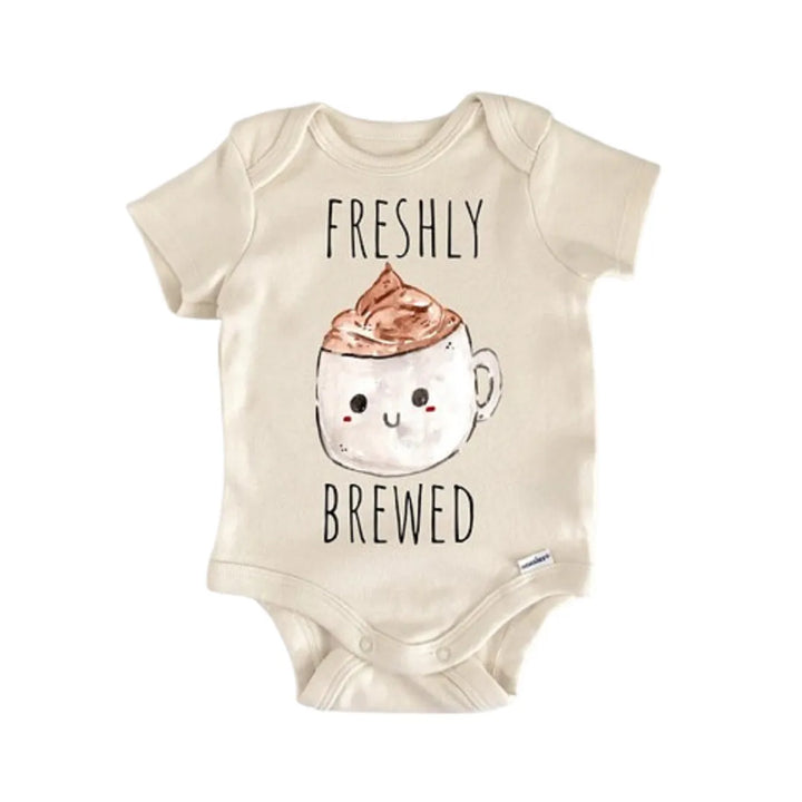 Coffee Tea Matcha Foodie - Baby Boy Girl Clothes Infant Onesie® Funny Cute Newborn GS1  Funny Cute Onesie® | North Fork Forager LLC