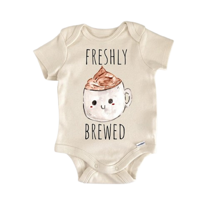 Coffee Tea Matcha Foodie - Baby Boy Girl Clothes Infant Bodysuit Funny Cute Newborn  Funny Cute Onesie® | North Fork Forager LLC