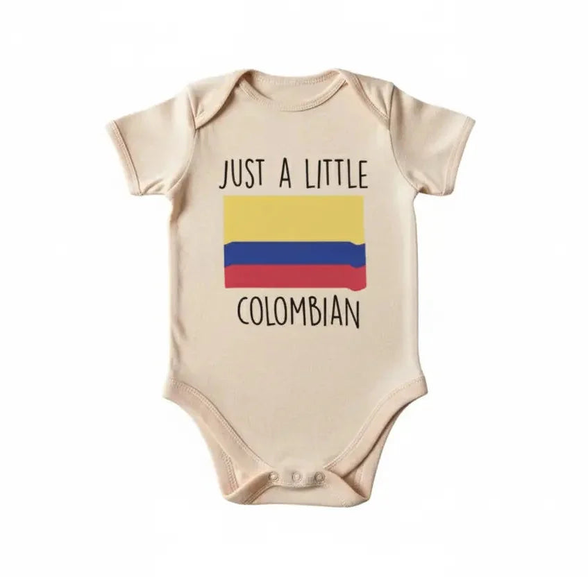 Colombia - Baby Boy Girl Clothes Infant Bodysuit Funny Cute Newborn  Funny Cute Onesie® | North Fork Forager LLC