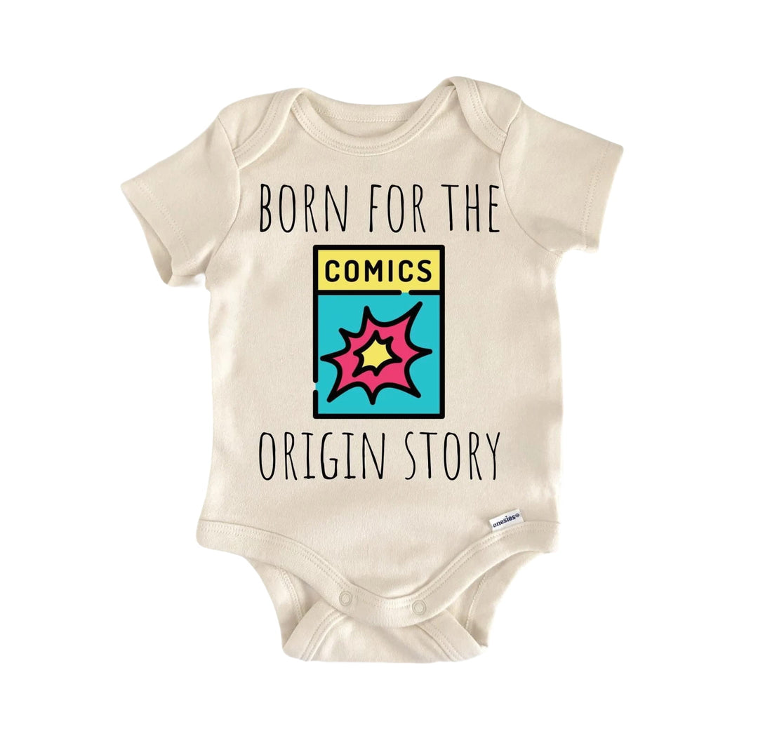 Comic Book - Baby Boy Girl Clothes Infant Bodysuit Funny Cute  Funny Cute Onesie® | North Fork Forager LLC