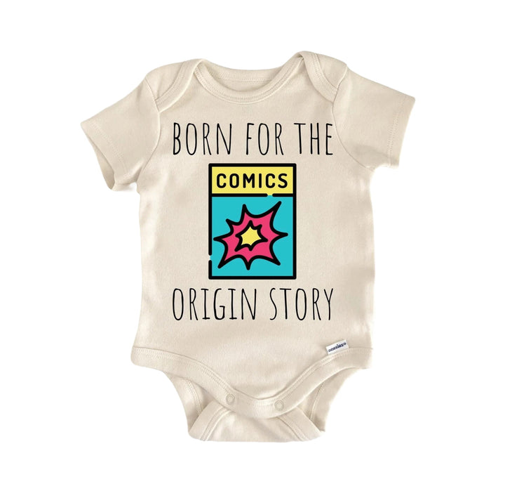Comic Book - Baby Boy Girl Clothes Infant Bodysuit Funny Cute  Funny Cute Onesie® | North Fork Forager LLC