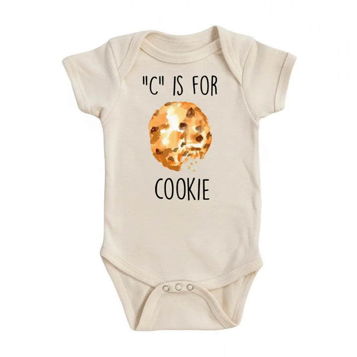 Cookie C - Baby Boy Girl Clothes Infant Bodysuit Funny Cute Newborn  Funny Cute Onesie® | North Fork Forager LLC