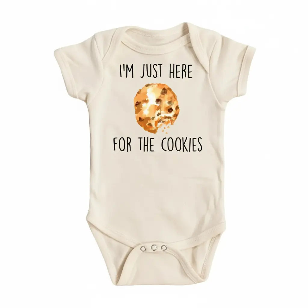 Cookies Here - Baby Boy Girl Clothes Infant Bodysuit Funny Cute Newborn  Funny Cute Onesie® | North Fork Forager LLC