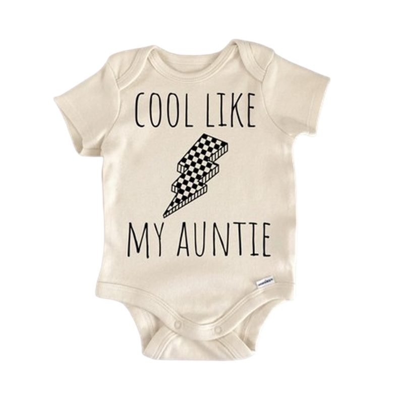 Cool Aunt Auntie - Baby Boy Girl Clothes Infant Bodysuit Funny Cute Newborn  Funny Cute Onesie® | North Fork Forager LLC