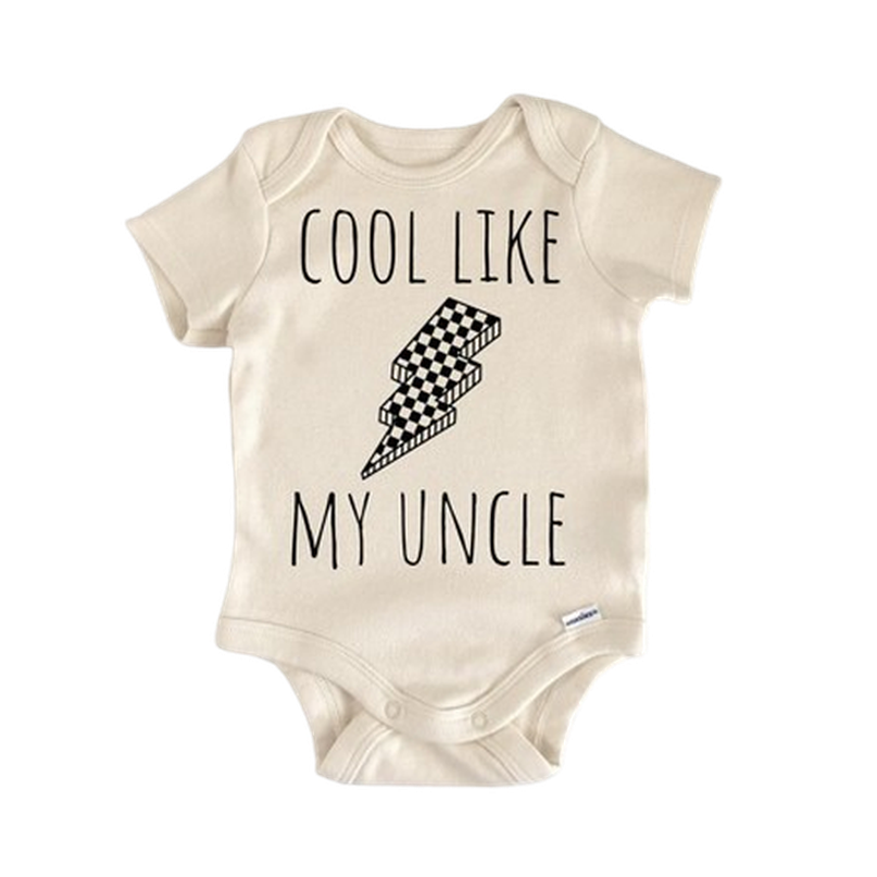 Cool Uncle - Baby Boy Girl Clothes Infant Bodysuit Funny Cute Newborn  Funny Cute Onesie® | North Fork Forager LLC