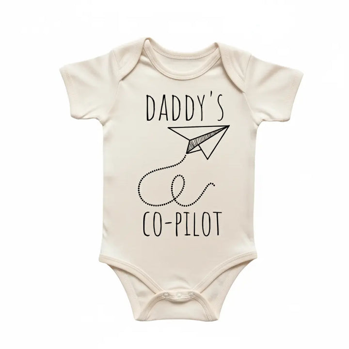 Copilot Pilot Airplane - Baby Boy Girl Clothes Infant Onesie® Funny Cute Newborn GS1  Funny Cute Onesie® | North Fork Forager LLC