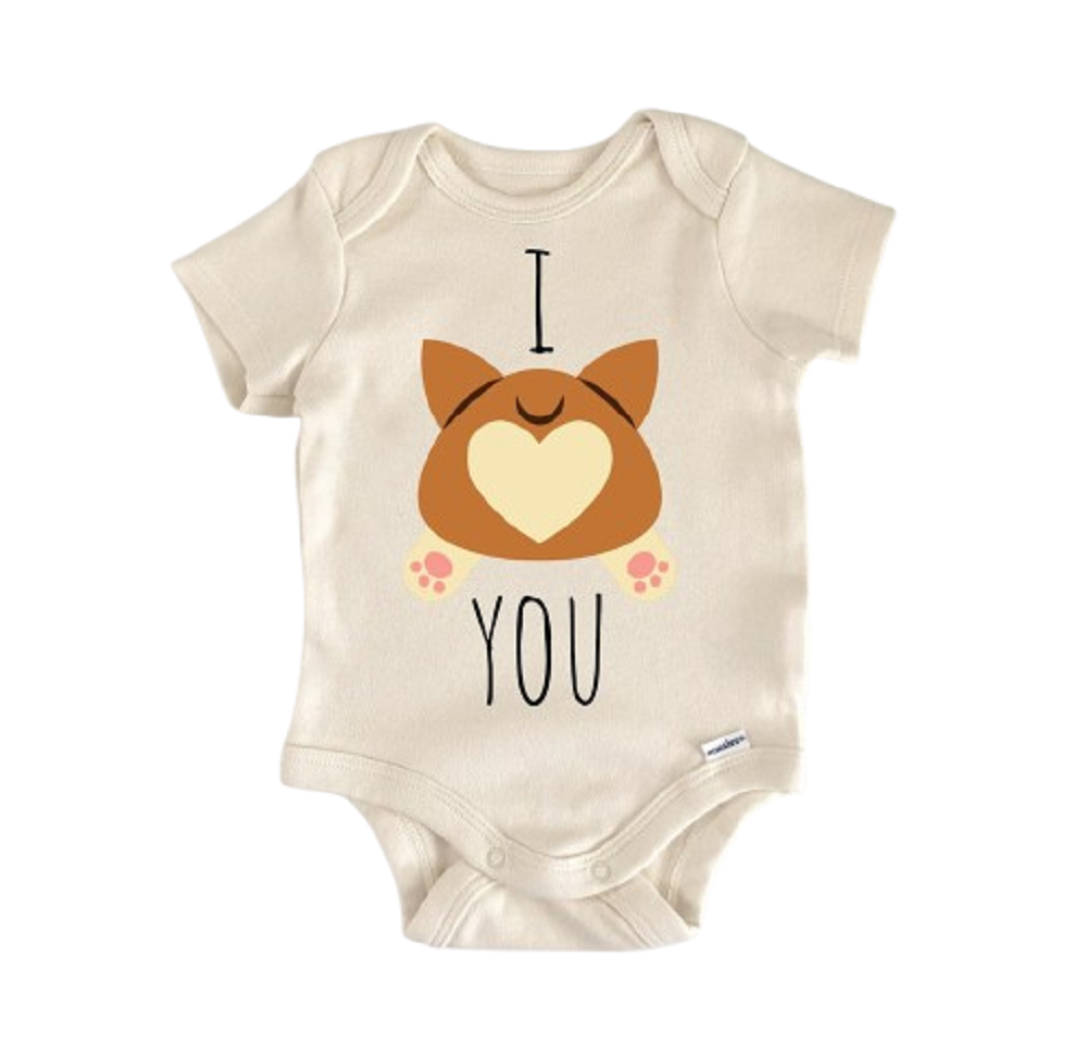 Corgi Dog Love - Baby Boy Girl Clothes Infant Bodysuit Funny Cute Newborn  Funny Cute Onesie® | North Fork Forager LLC