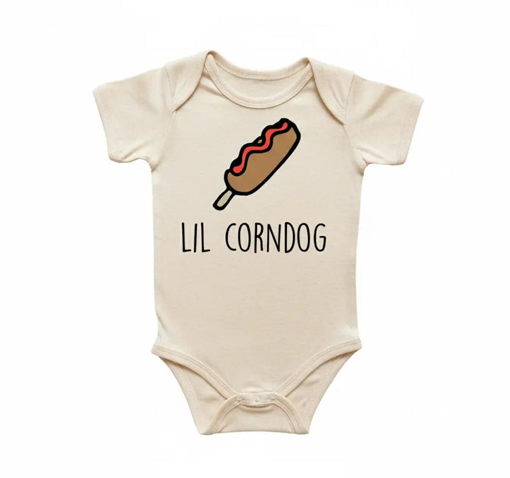Corndog Carnival - Baby Boy Girl Clothes Infant Onesie® Funny Cute Newborn GS1  Funny Cute Onesie® | North Fork Forager LLC