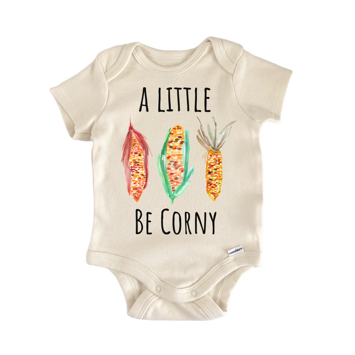 Corny Corn Husk Shuck Fall Maize Infant Gift Baby Onesie®