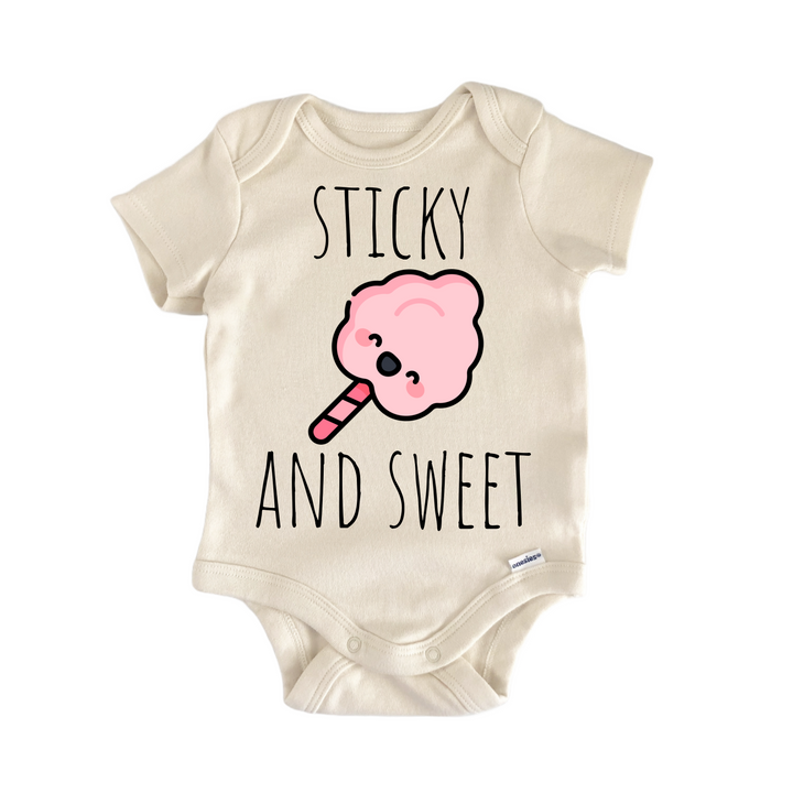 Cotton Candy Carnival - Baby Bodysuit  Funny Cute Onesie® | North Fork Forager LLC