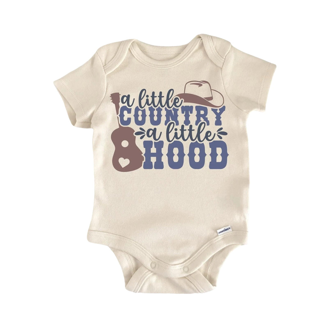 Country Hood - Baby Boy Girl Clothes Infant Bodysuit Funny Cute Newborn  Funny Cute Onesie® | North Fork Forager LLC