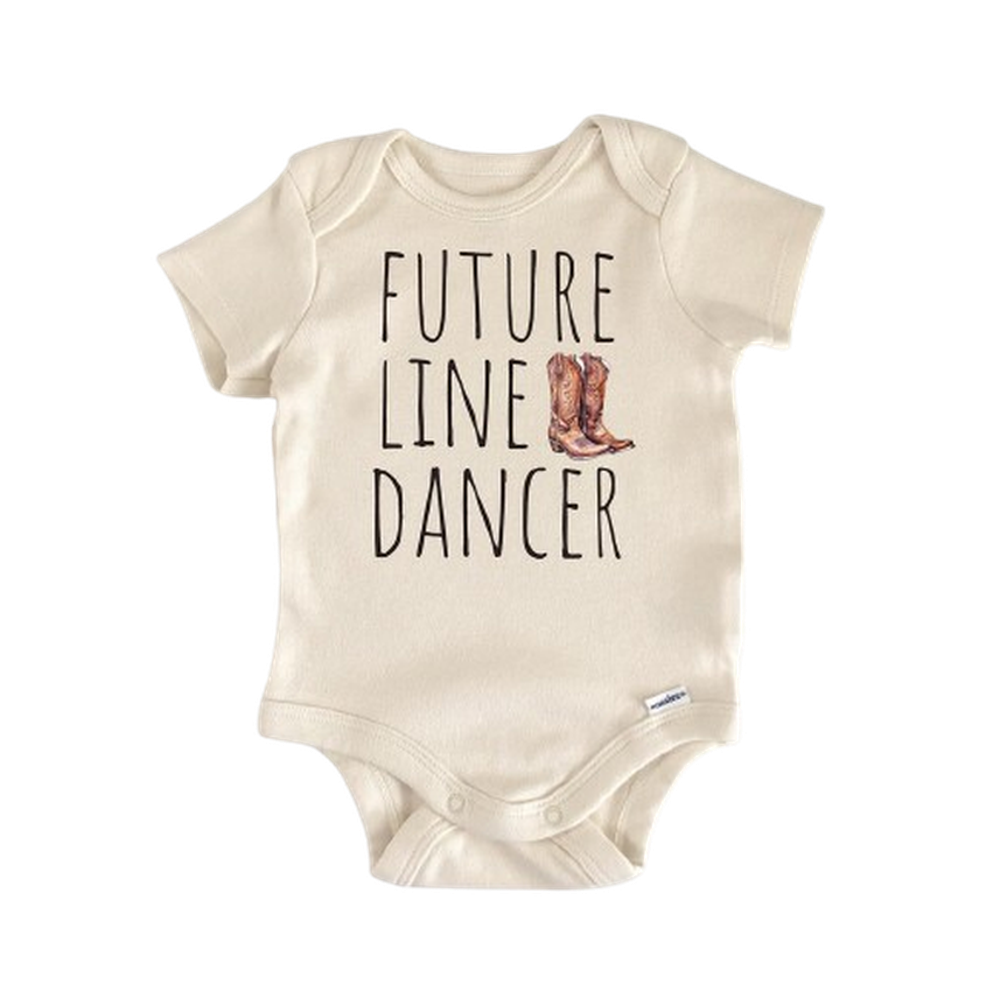 Country Line Dancer - Baby Boy Girl Clothes Infant Bodysuit Funny Cute Newborn  Funny Cute Onesie® | North Fork Forager LLC