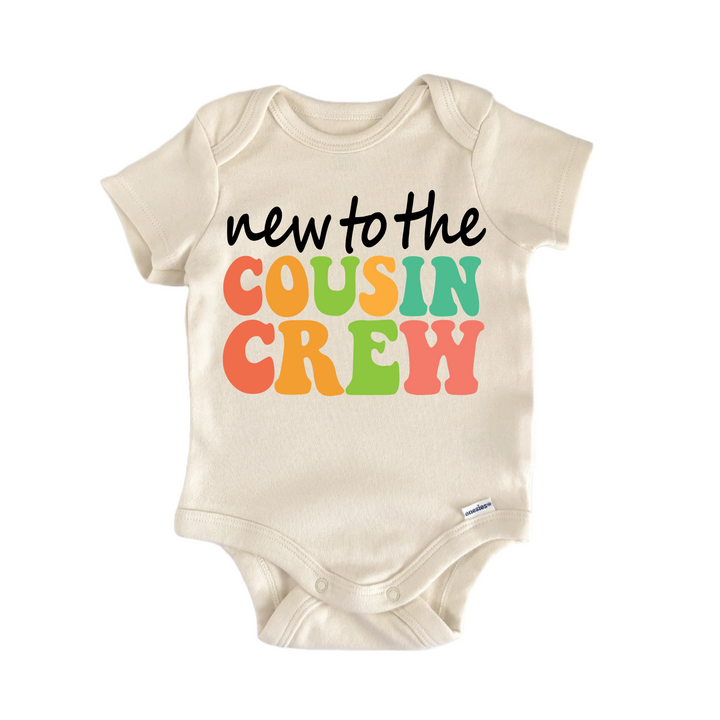 Cousin Crew Groovy Retro - Baby Bodysuit  Funny Cute Onesie® | North Fork Forager LLC