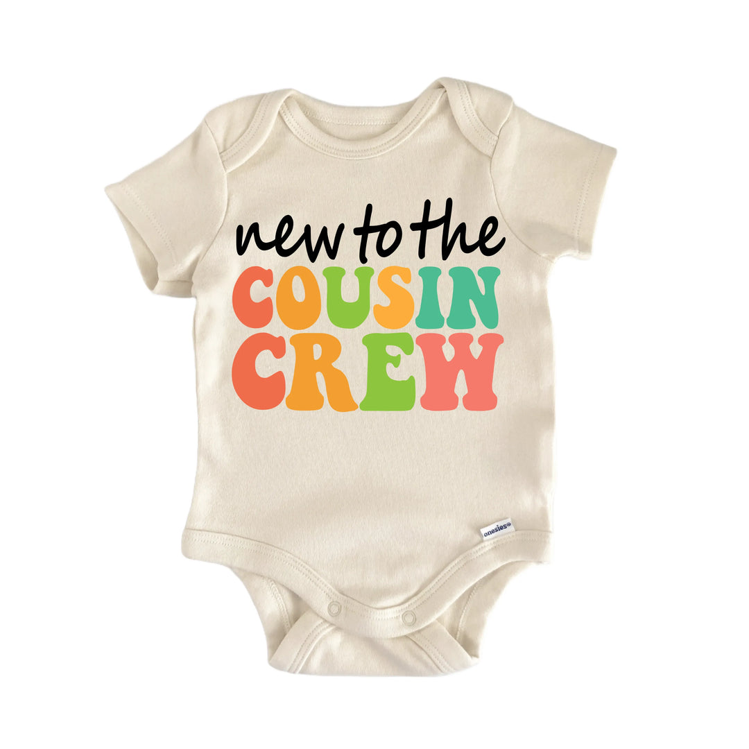 Cousin Crew Groovy Retro - Baby Bodysuit  Funny Cute Onesie® | North Fork Forager LLC
