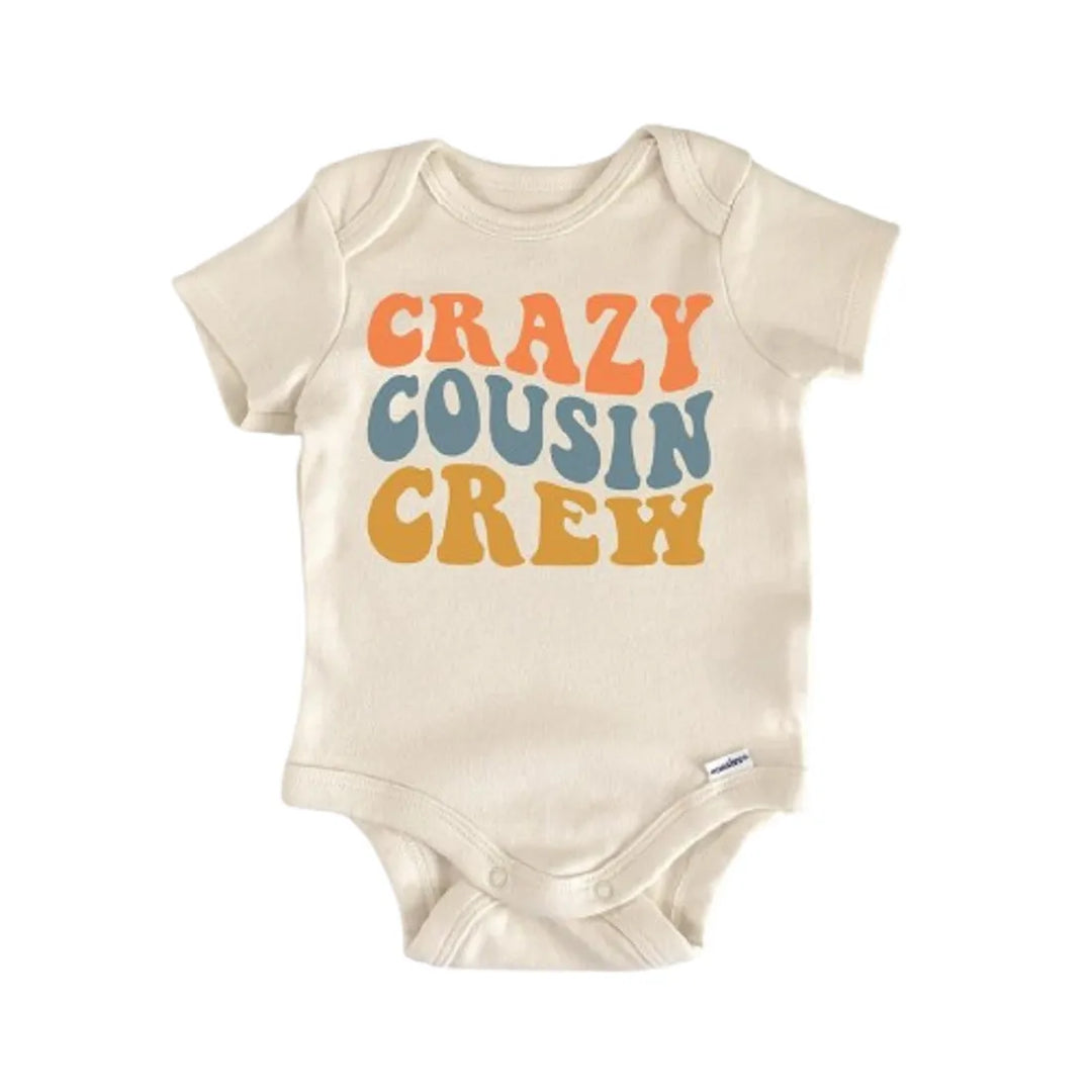 Little Cousin Crew - Baby Boy Girl Clothes Infant Onesie® Funny Cute Newborn GS1  Funny Cute Onesie® | North Fork Forager LLC
