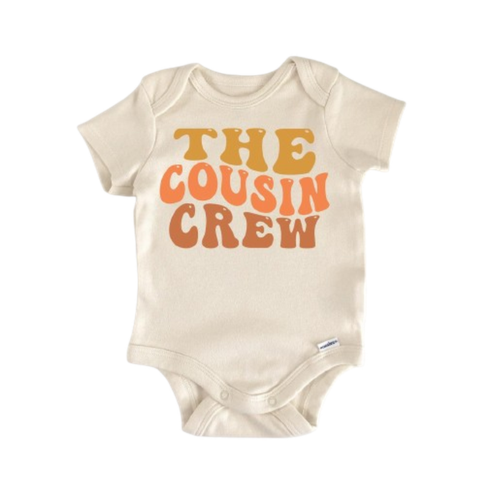 Little Cousin Crew - Baby Boy Girl Clothes Infant Bodysuit Funny Cute Newborn  Funny Cute Onesie® | North Fork Forager LLC