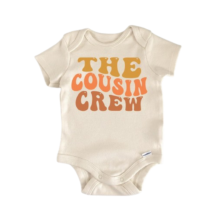 Little Cousin Crew - Baby Boy Girl Clothes Infant Bodysuit Funny Cute Newborn  Funny Cute Onesie® | North Fork Forager LLC