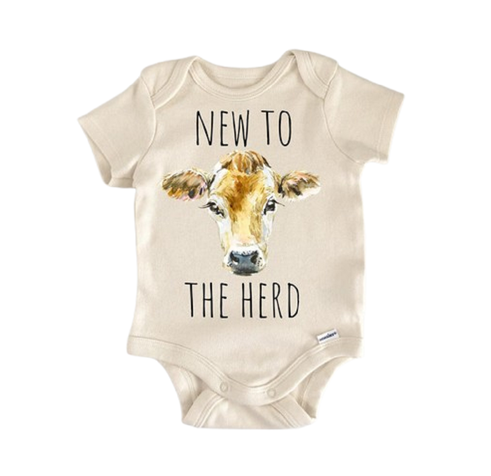 Cow Bull Animal Farm Farmer - Baby Boy Girl Clothes Infant Bodysuit Funny Cute Newborn  Funny Cute Onesie® | North Fork Forager LLC