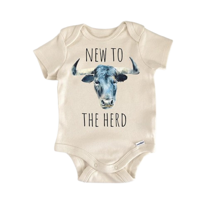 Cow Bull Farm Herd - Baby Boy Girl Clothes Infant  Funny Cute Onesie® | North Fork Forager LLC