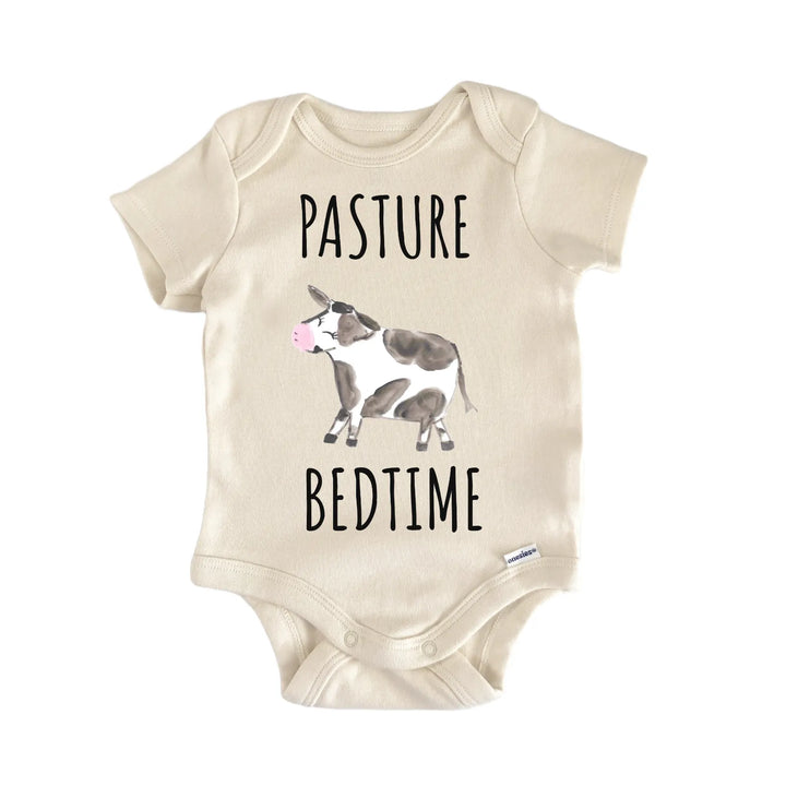 Cow Farm Animal Milk Infant Gift Baby Bodysuit