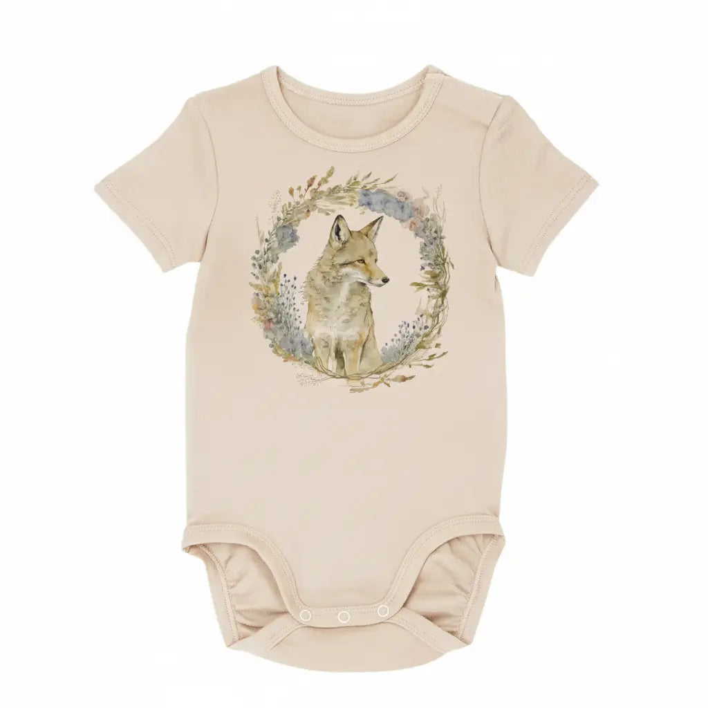 Coyote  - Baby Boy Girl Clothes Infant Bodysuit Funny Cute Newborn  Funny Cute Onesie® | North Fork Forager LLC