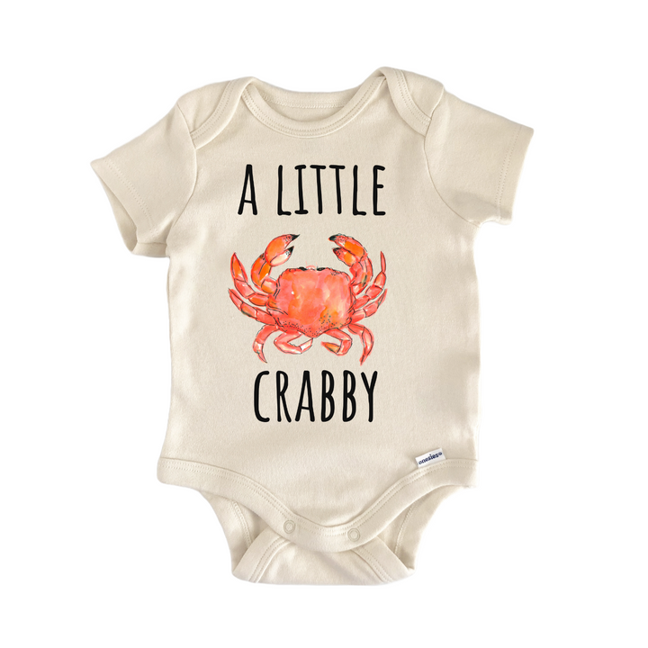 Crab Seafood Foodie Crabby Newborn Gift Baby Onesie®