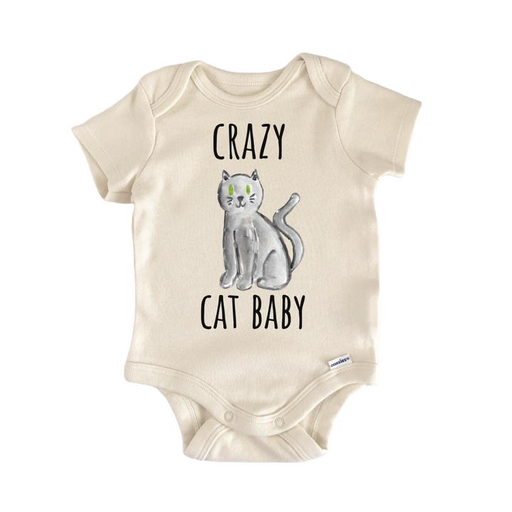 Crazy Cat Baby Pet Baby Gift Baby Onesie®