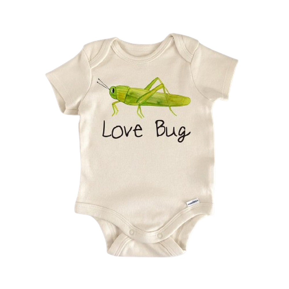 Cricket Insect Love Bug - Baby Boy Girl Clothes Infant Bodysuit Funny Cute Newborn  Funny Cute Onesie® | North Fork Forager LLC