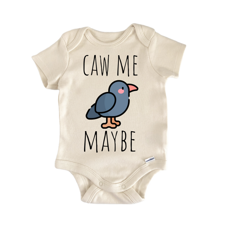 Crow Bird Raven - Baby Bodysuit  Funny Cute Onesie® | North Fork Forager LLC