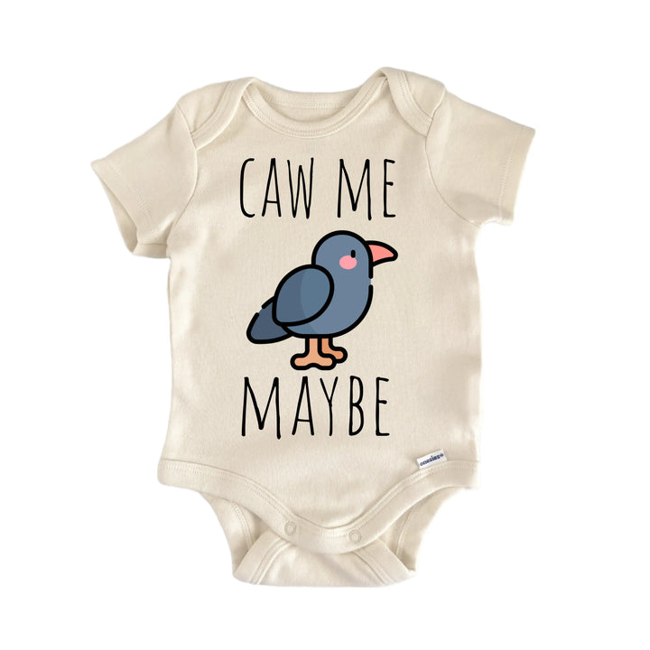 Crow Bird Raven - Baby Bodysuit  Funny Cute Onesie® | North Fork Forager LLC