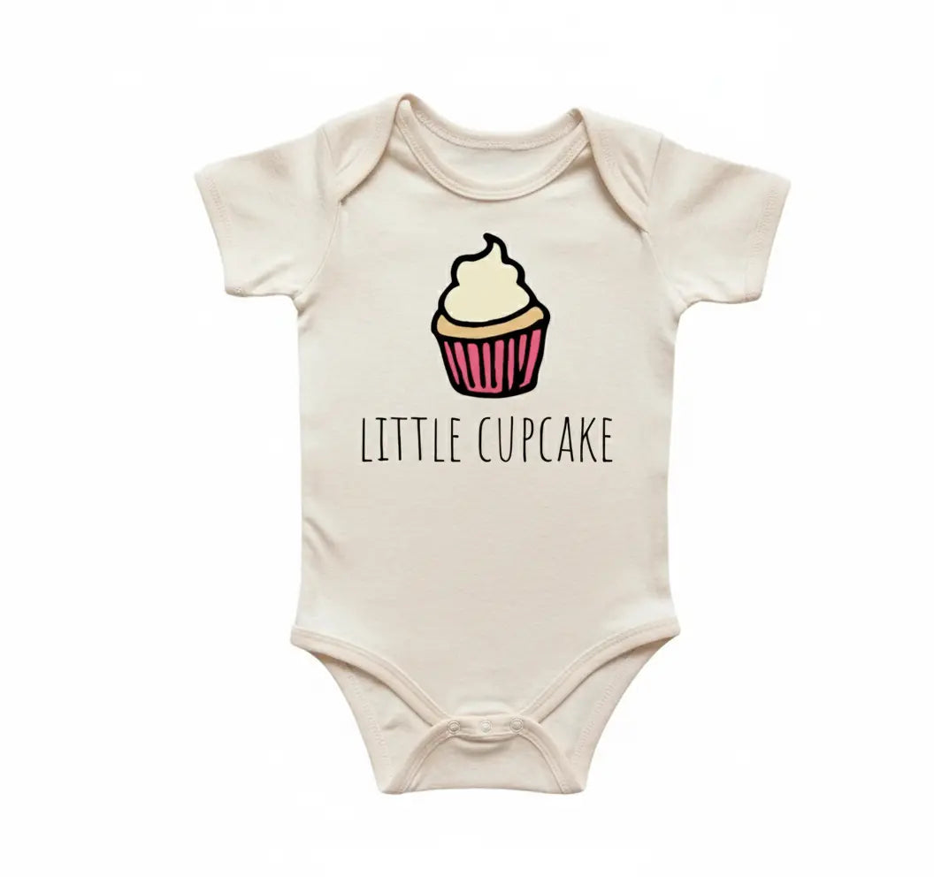 Cup Cake Baking - Baby Boy Girl Clothes Infant Bodysuit Funny Cute Newborn 1  Funny Cute Onesie® | North Fork Forager LLC