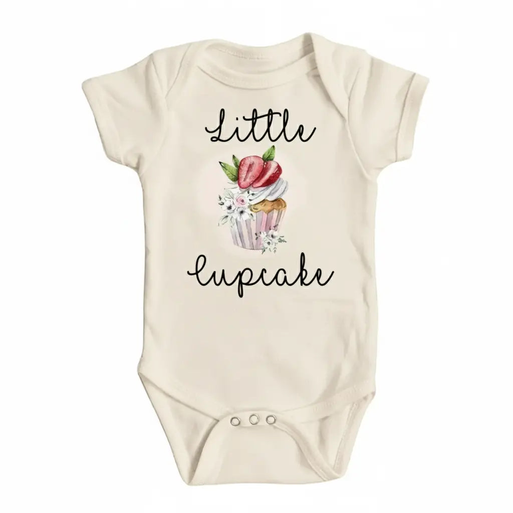 Little Cupcake - Baby Boy Girl Clothes Infant Bodysuit Funny Cute Newborn  Funny Cute Onesie® | North Fork Forager LLC