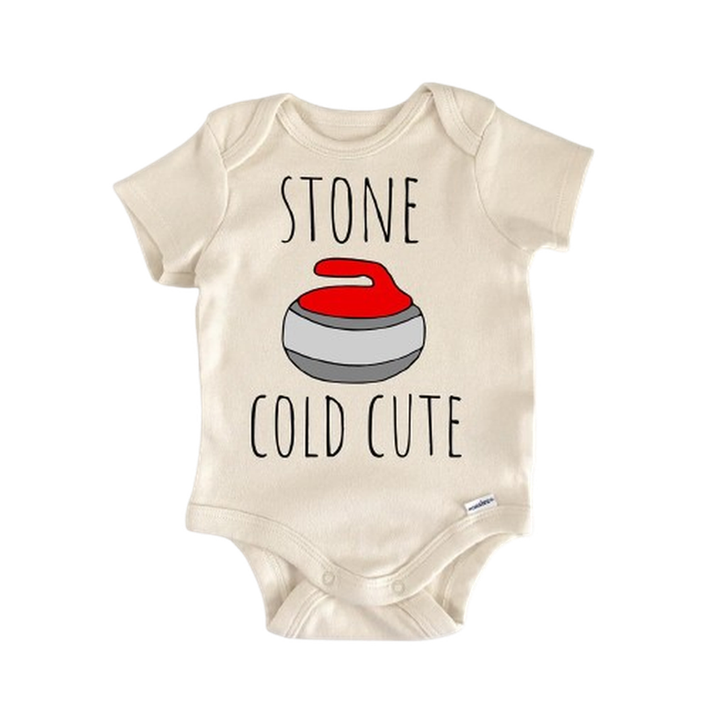 Curling Ice Sports - Baby Boy Girl Clothes Infant Onesie® Funny Cute Newborn GS1  Funny Cute Onesie® | North Fork Forager LLC