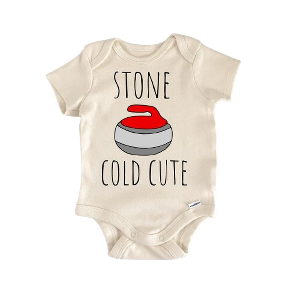 Curling Ice Sports - Baby Boy Girl Clothes Infant Bodysuit Funny Cute Newborn  Funny Cute Onesie® | North Fork Forager LLC