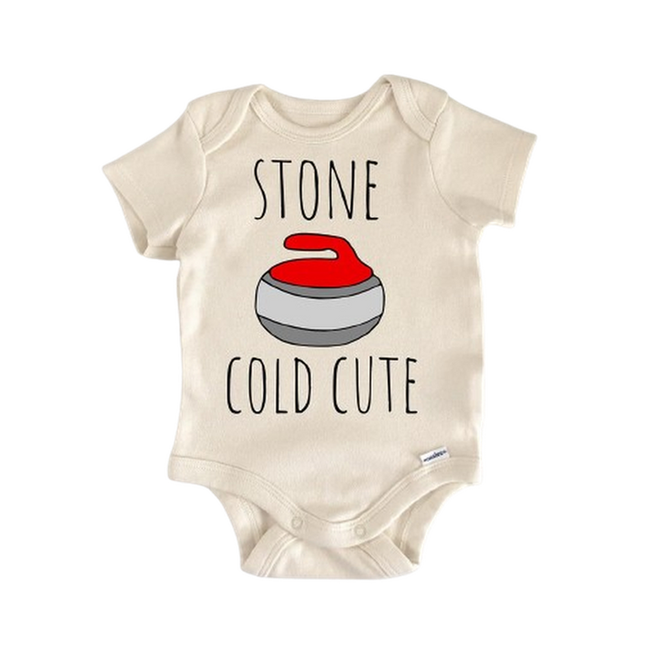 Curling Ice Sports - Baby Boy Girl Clothes Infant Bodysuit Funny Cute Newborn  Funny Cute Onesie® | North Fork Forager LLC